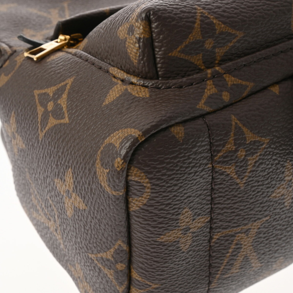 Louis Vuitton Canvas Daypack Monogram Springs Brown Palm Backpack - Picture 5 of 11